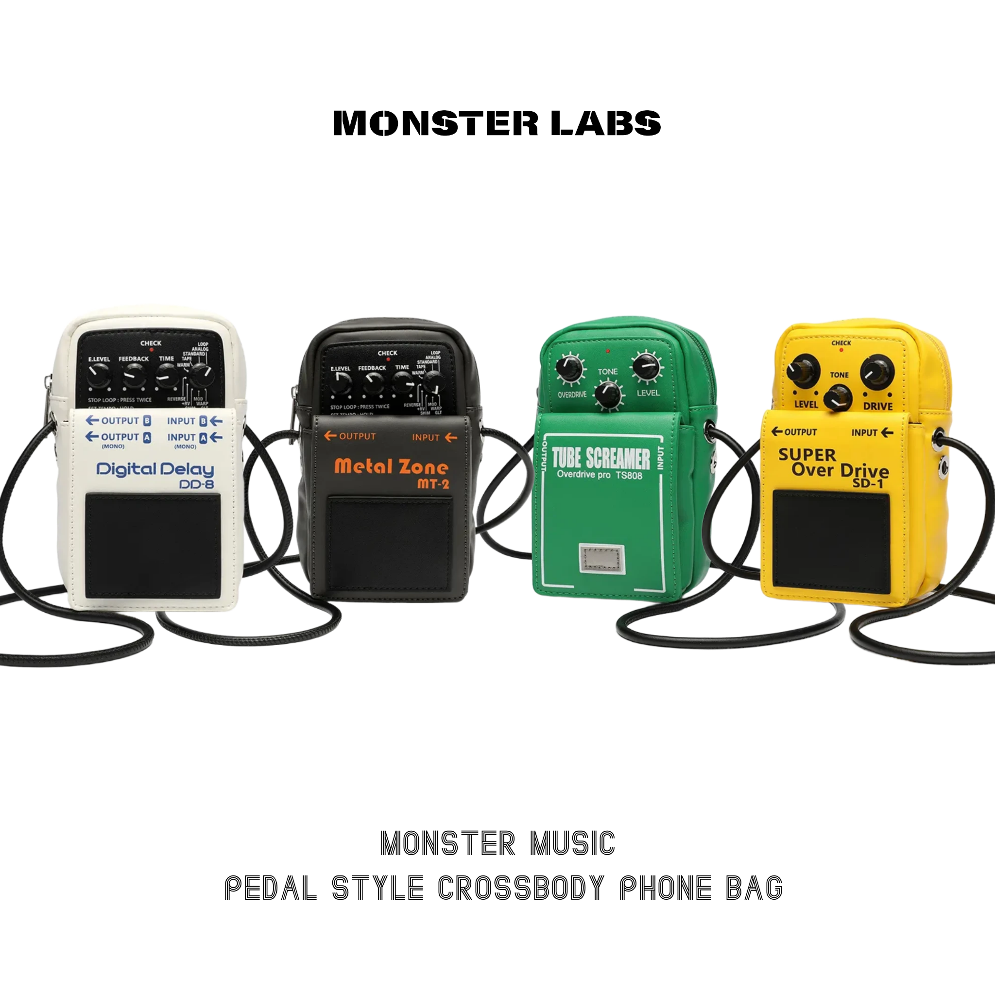 Effects Pedal Crossbody Phone Sling Bag