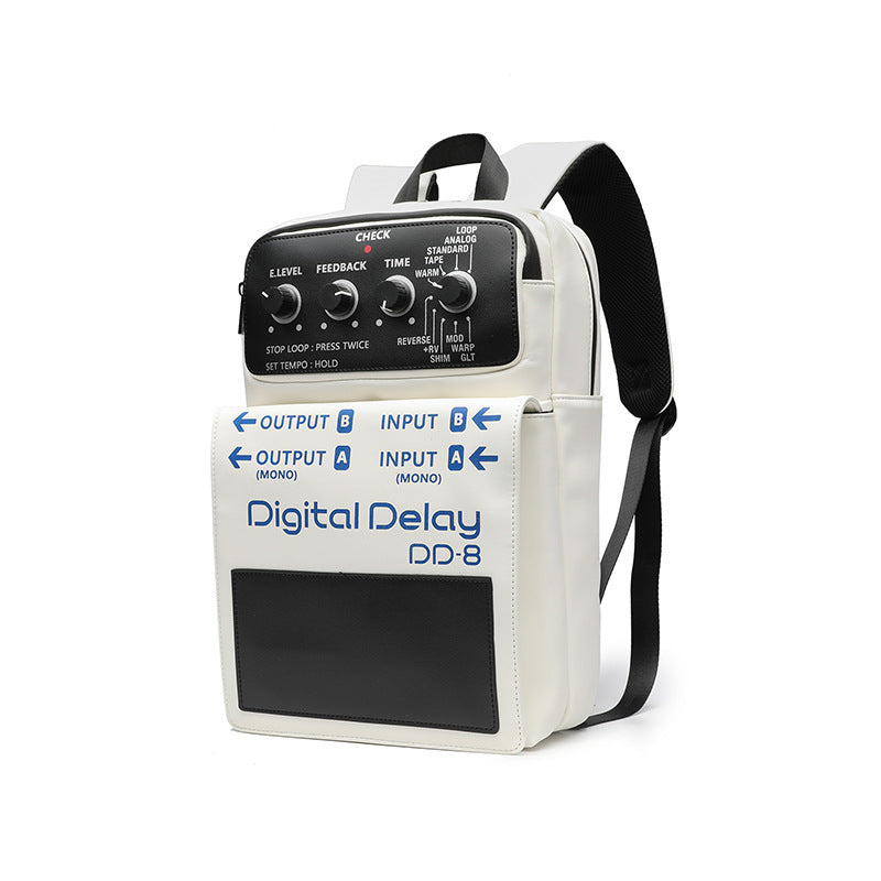 Monster Music Effects Pedal Backpack,Fits 13/14 inch Laptop