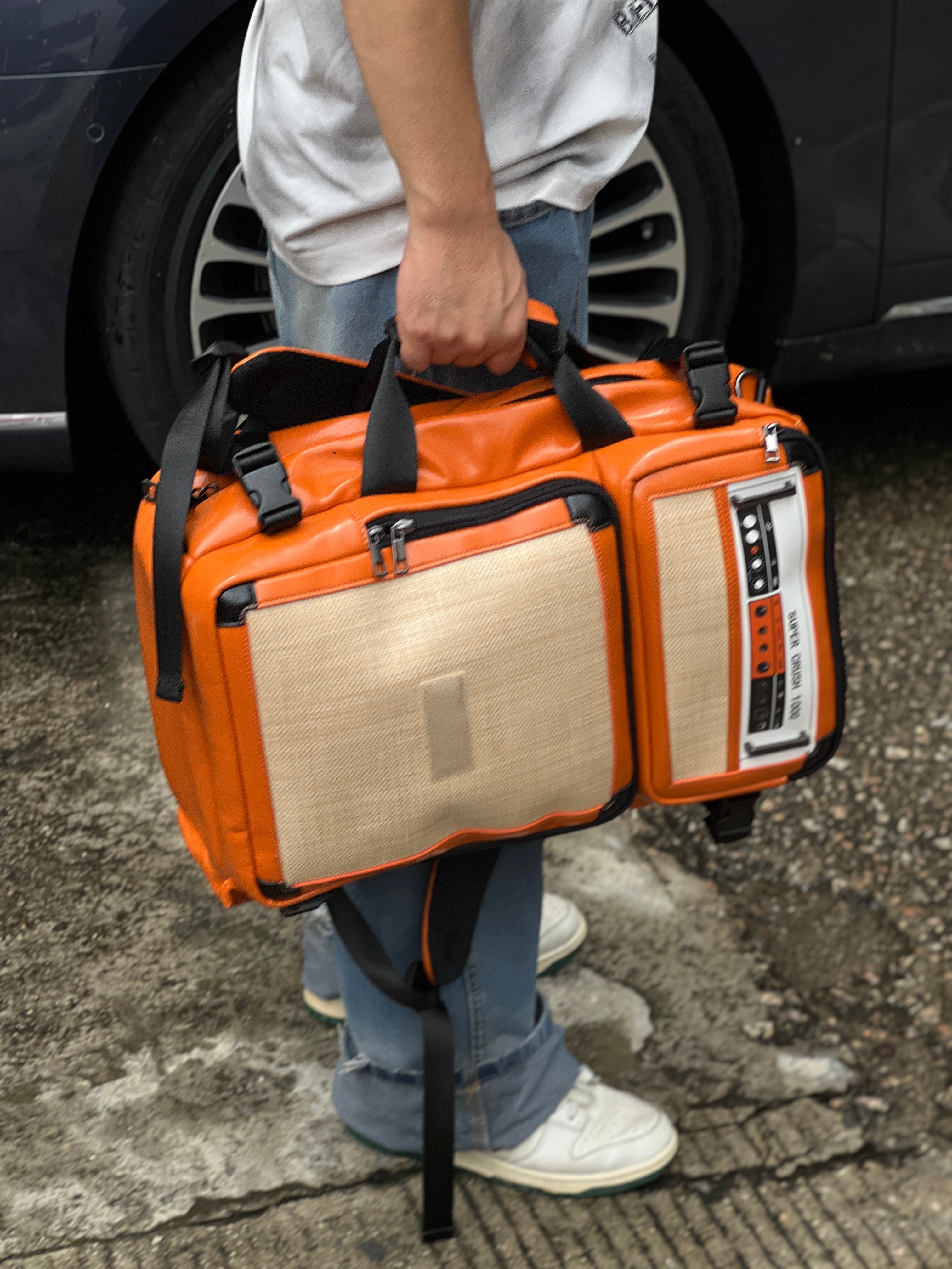 Monster Music Classic Amplifier Shaped Backpack for Musicians