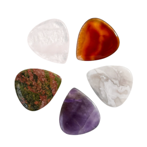 Natural Jade Guitar Pick