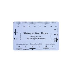 PVC String Action Ruler